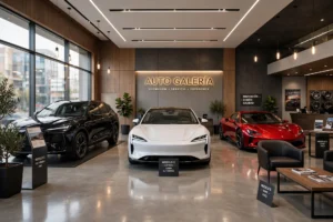 HOME modern showroom interior